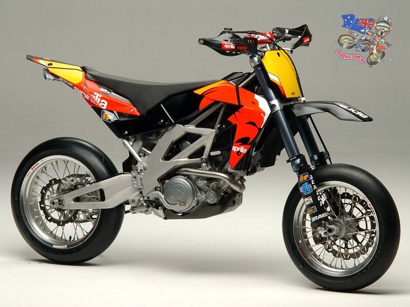 Aprilia motocross motorcycle