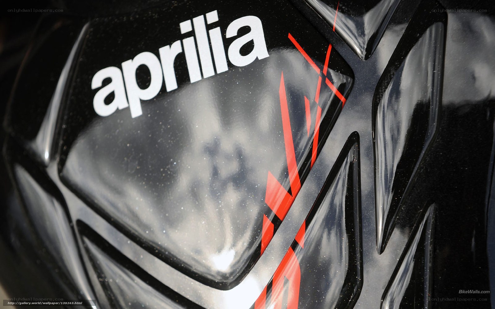 Aprilia motorcycle branding