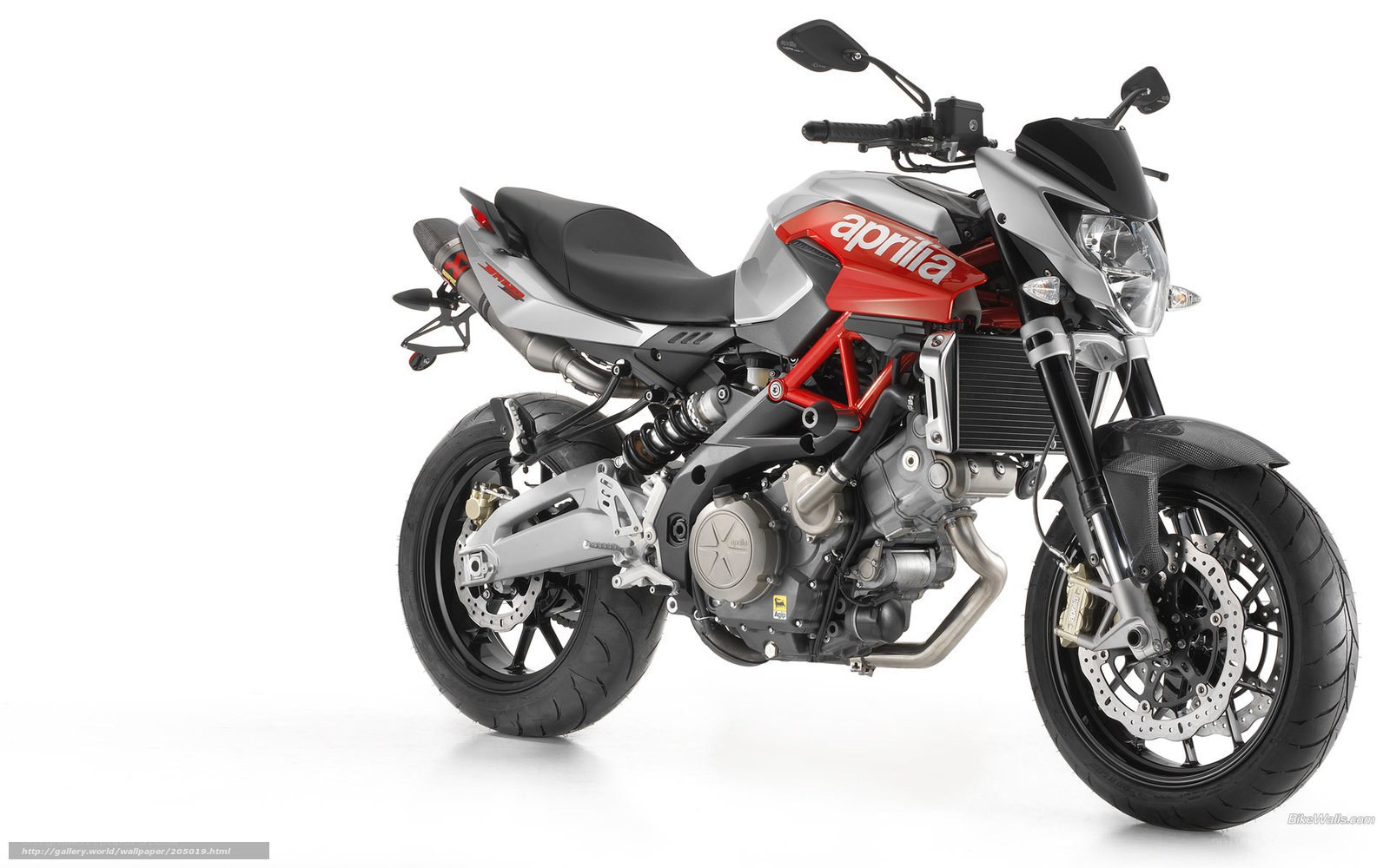 Aprilia motorcycle studio shot