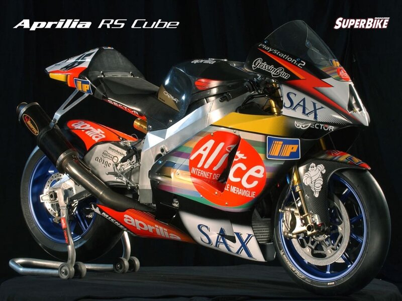 Aprilia RS Cube Motorcycle — Black