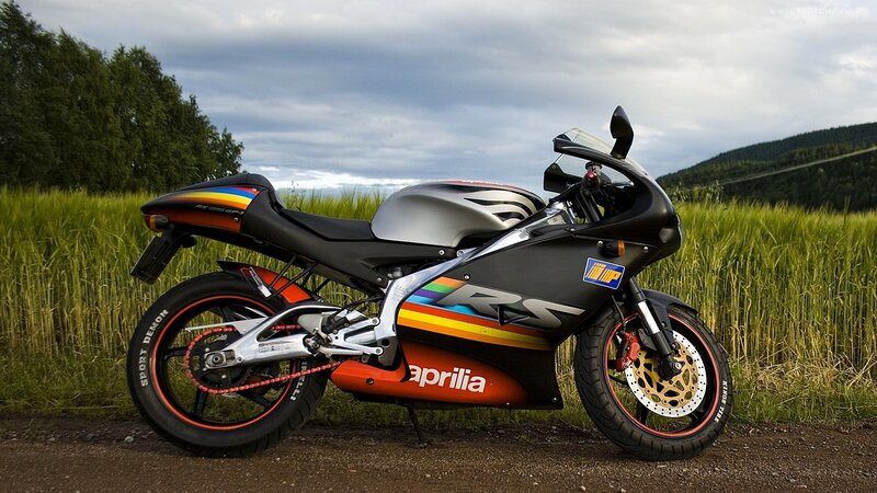 Aprilia RS Motorcycle — Black