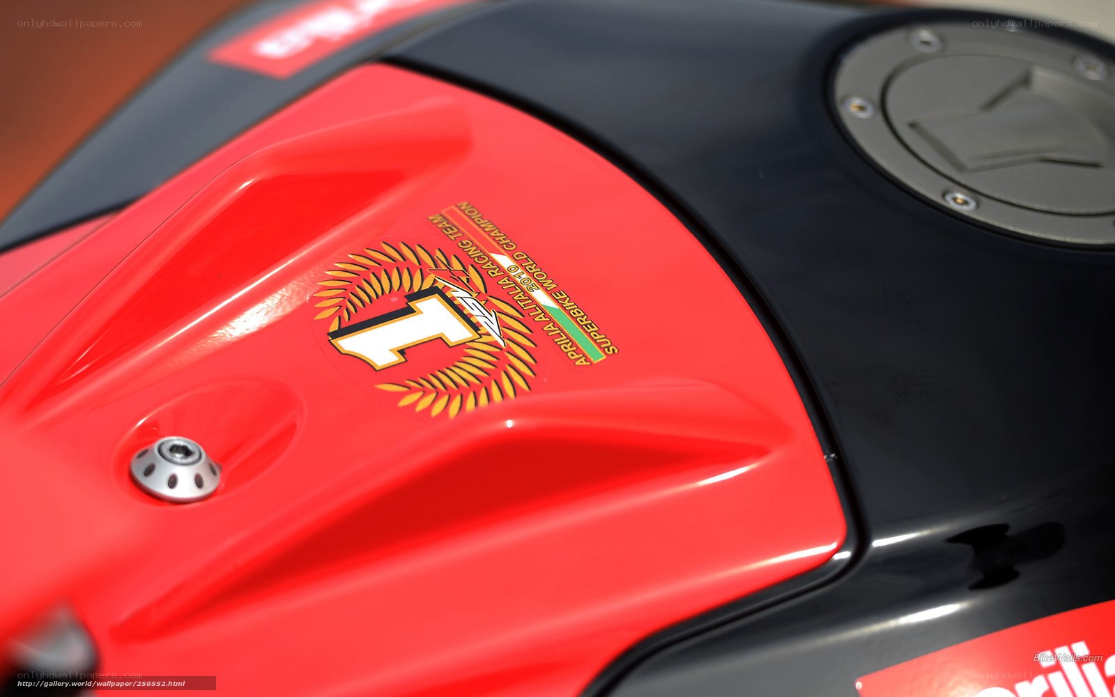 Aprilia RSV4 fuel tank