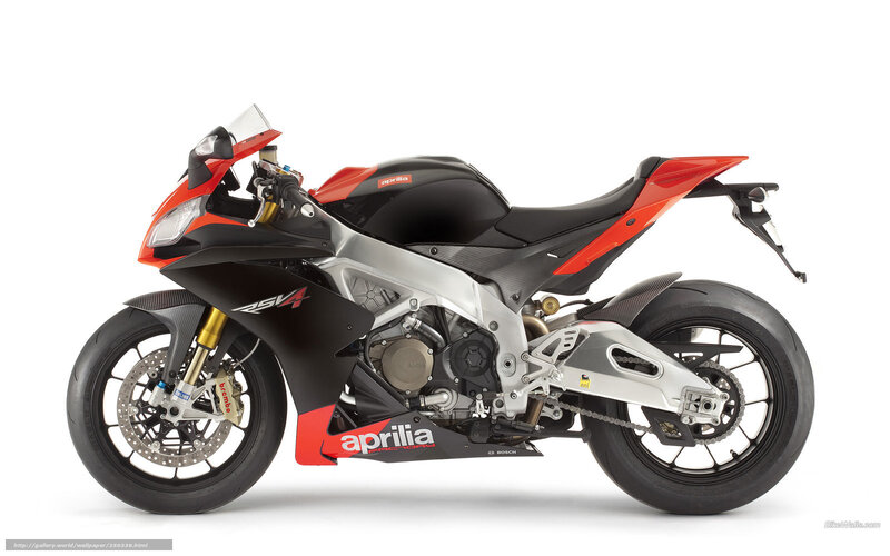 Aprilia RSV4 Motorcycle — Black, Neutral, Photograph, Engine