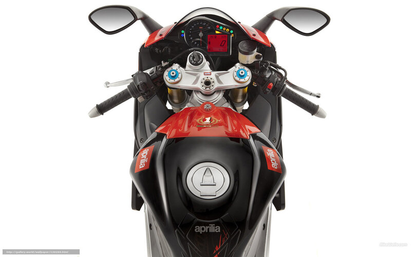 Aprilia RSV4 Motorcycle — Black