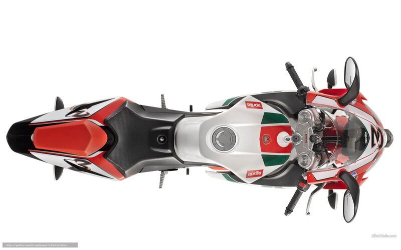 Aprilia RSV4 Motorcycle — Red, Neutral