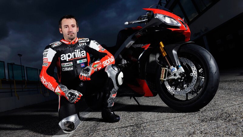 Aprilia RSV4 motorcycle rider