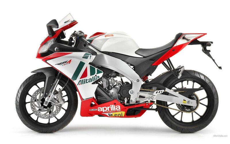 Aprilia RSV4 Motorcycle — White, Neutral, Photograph