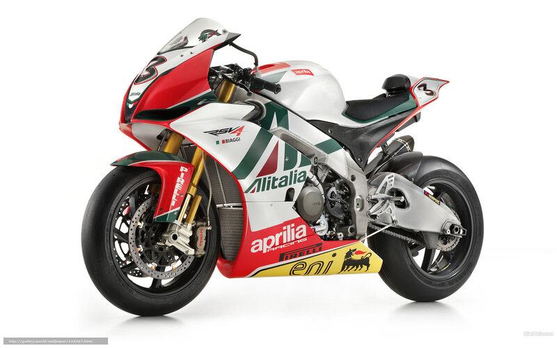 Aprilia RSV4 race motorcycle