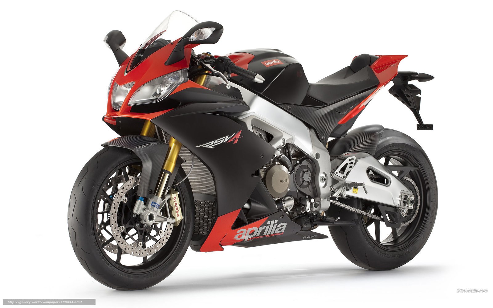 Aprilia RSV4 sport motorcycle