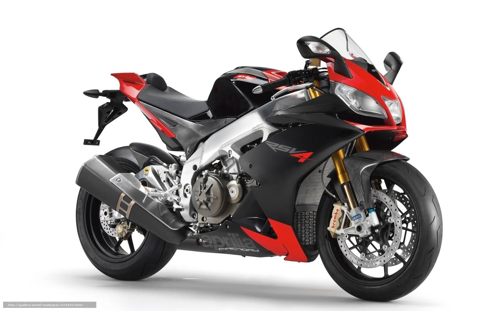 Aprilia RSV4 sport motorcycle