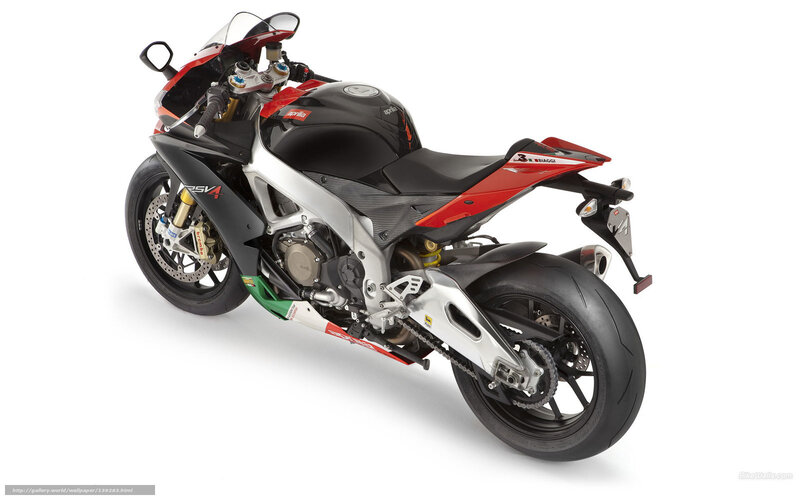 Aprilia RSV4 sport motorcycle