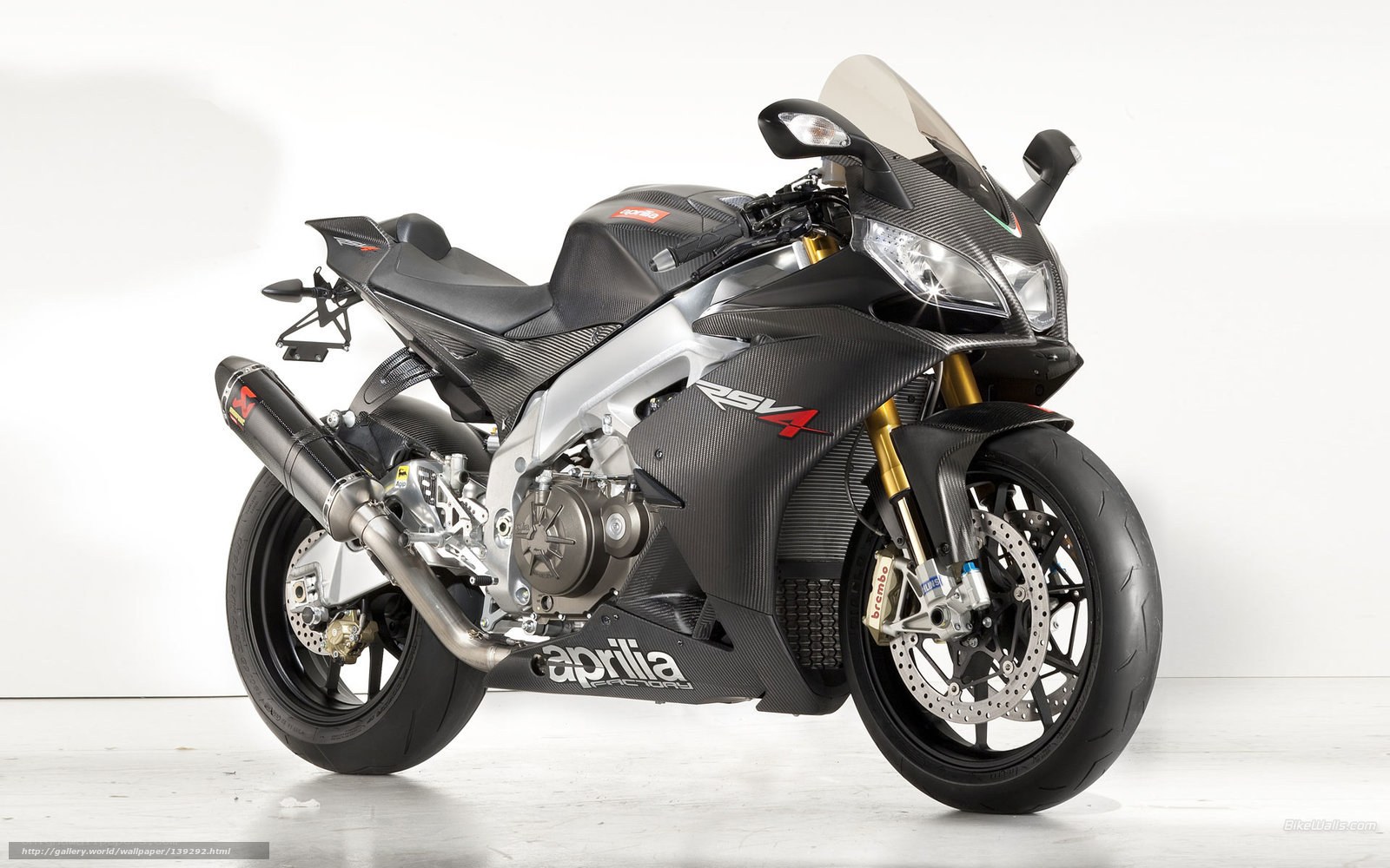 Aprilia RSV4 sport motorcycle