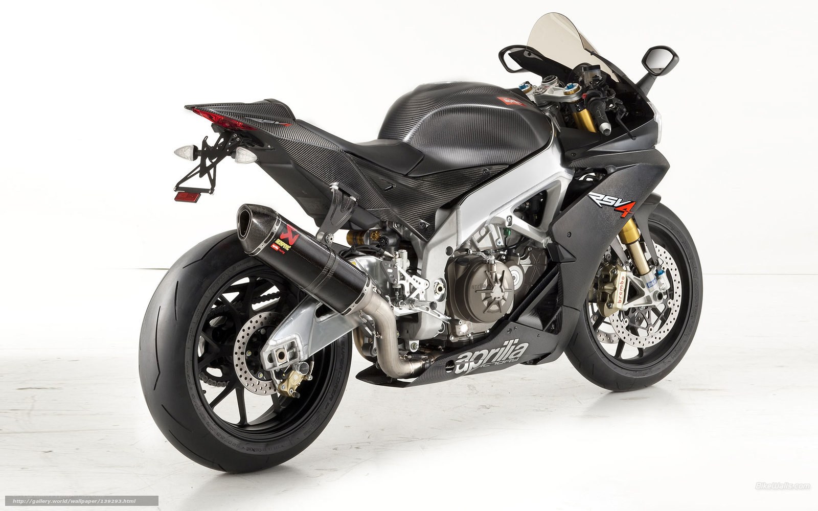 Aprilia RSV4 sport motorcycle