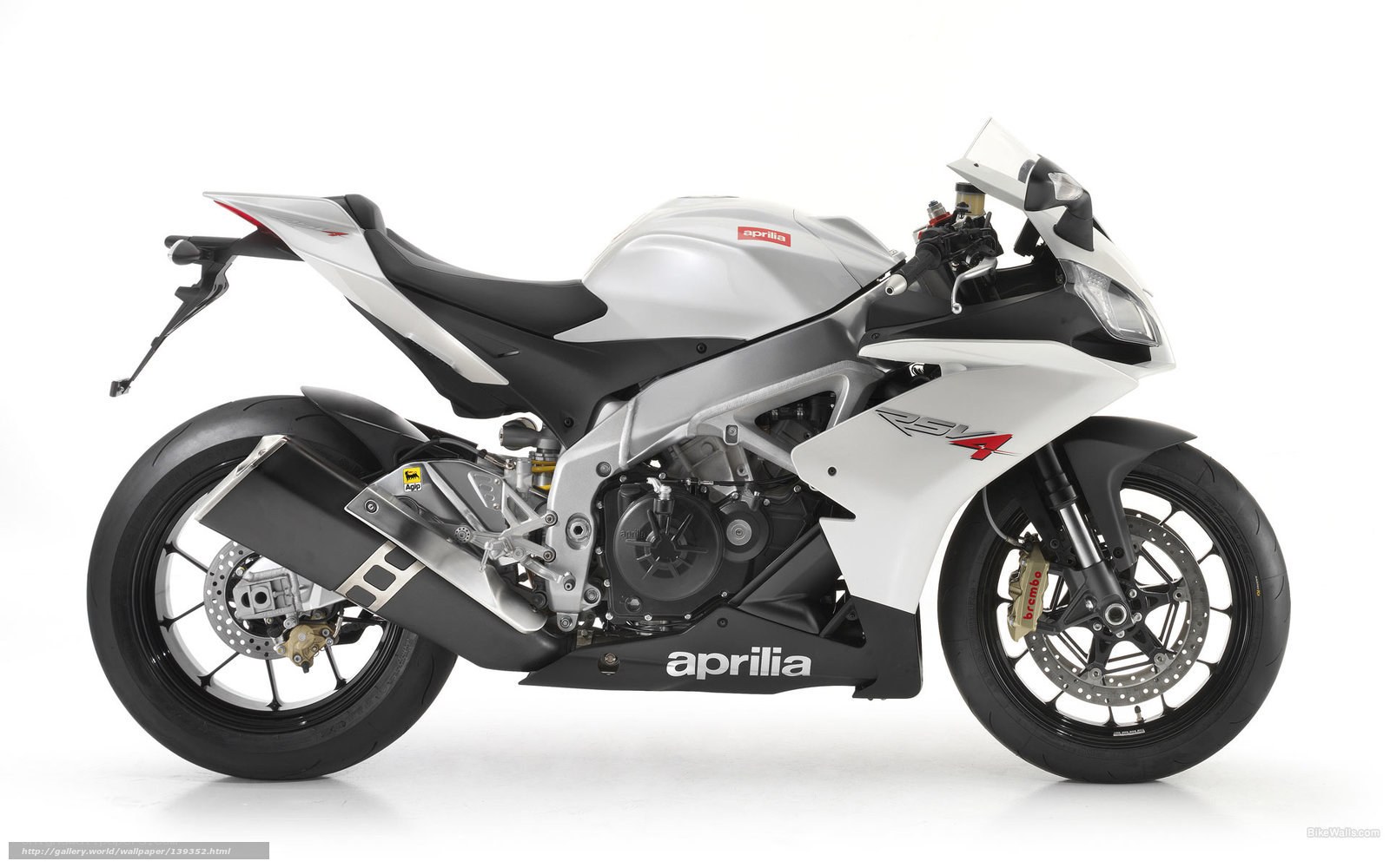 Aprilia RSV4 sport motorcycle