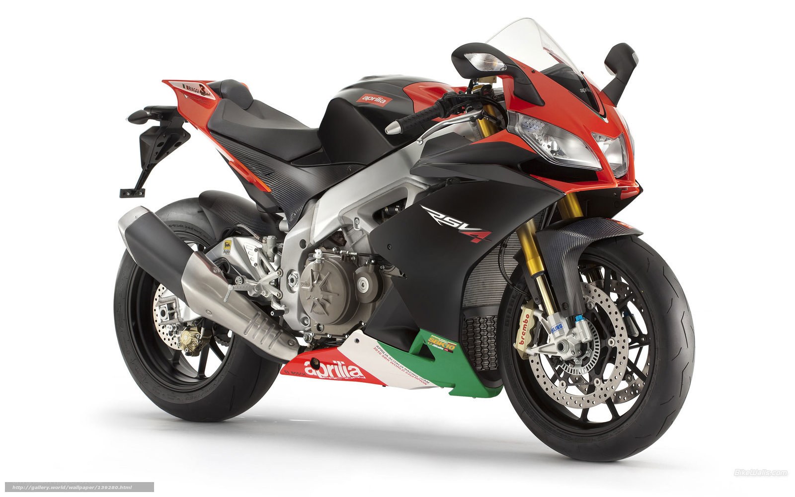 Aprilia RSV4 sport motorcycle
