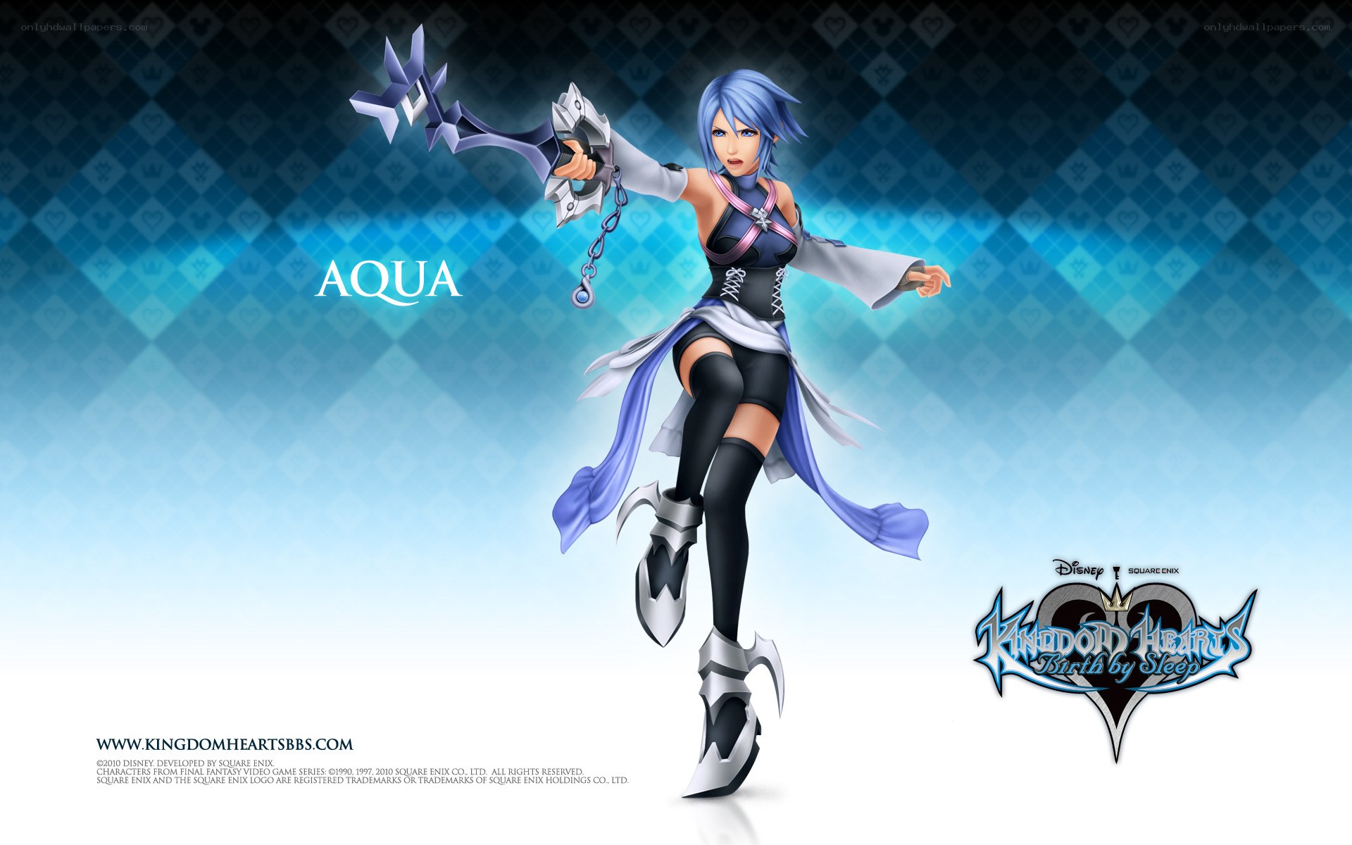 Aqua from Kingdom Hearts