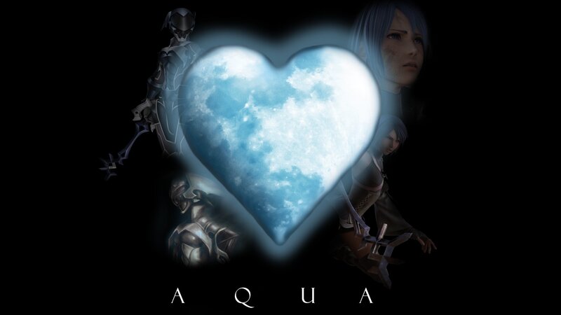 Aqua Heart Art