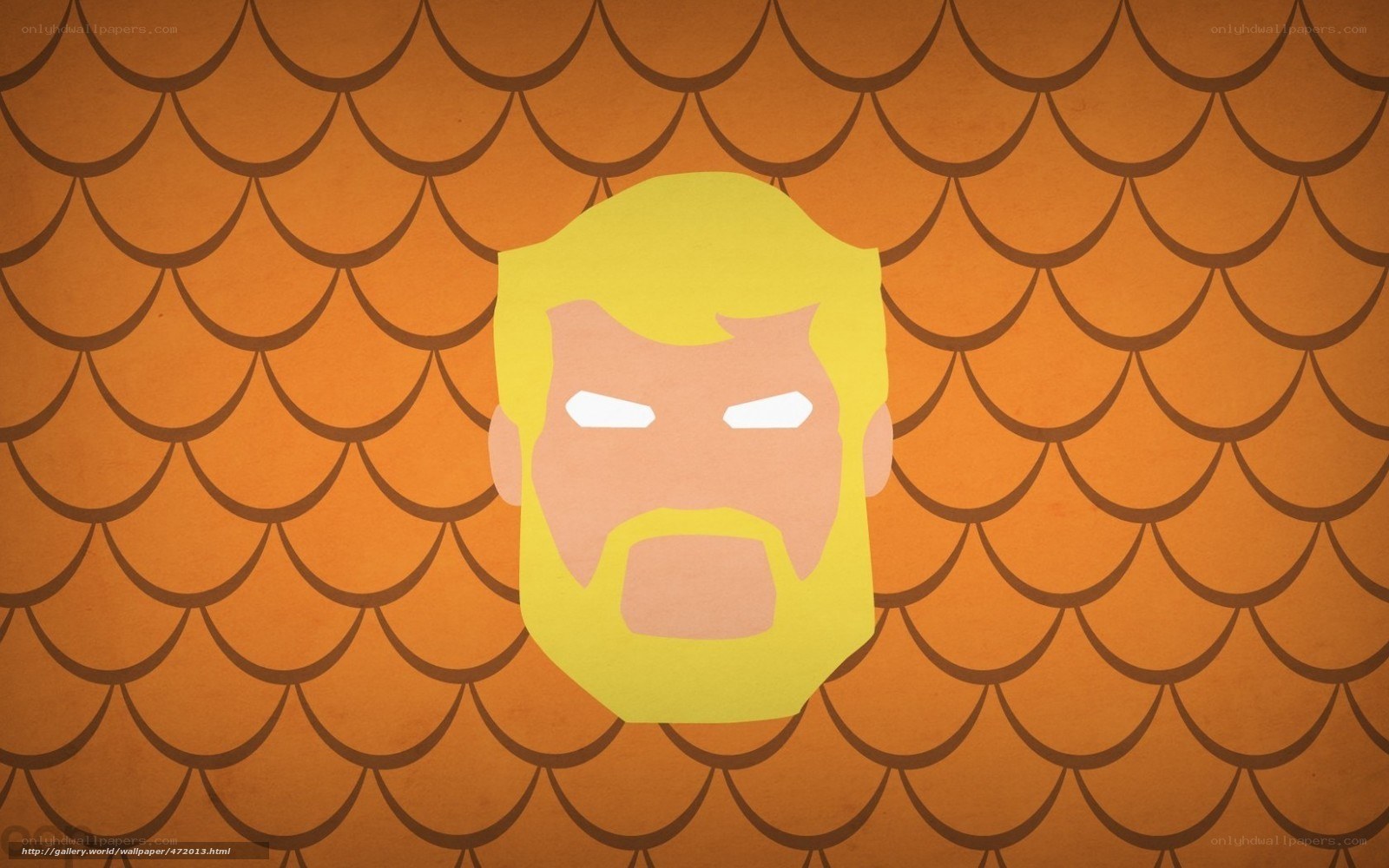 Aquaman character illustration