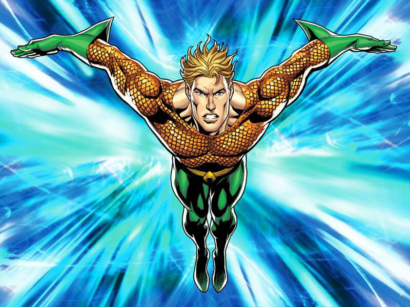 Aquaman Flying