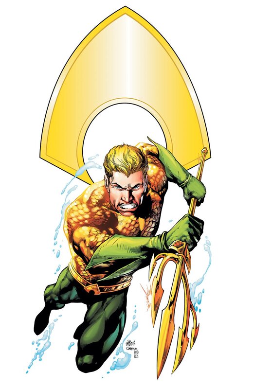 Aquaman in action