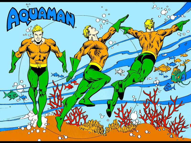 Aquaman in Ocean