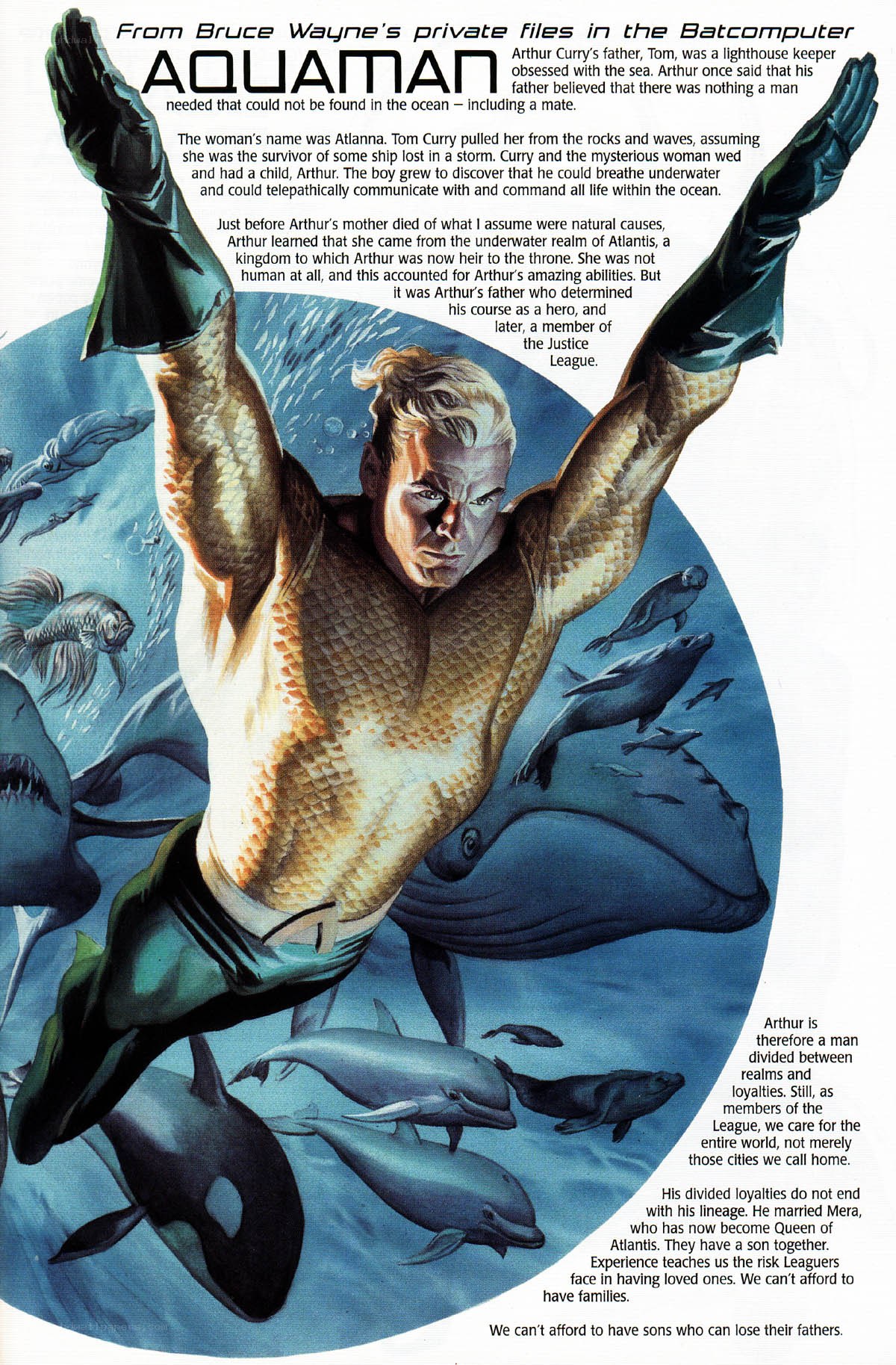 Aquaman origin story