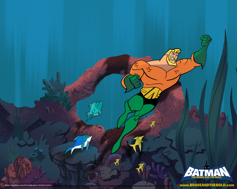 Aquaman underwater scene