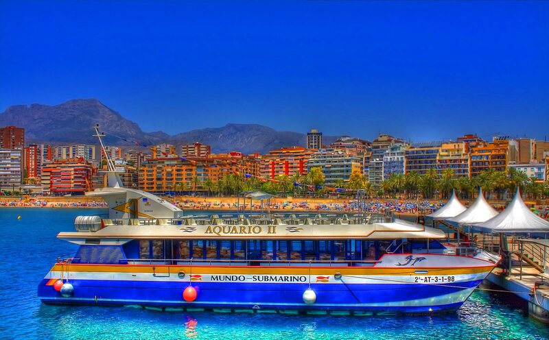 Aquario II boat at port