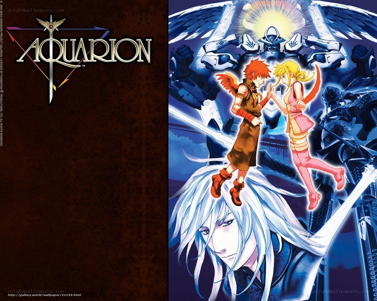 Aquarion anime artwork