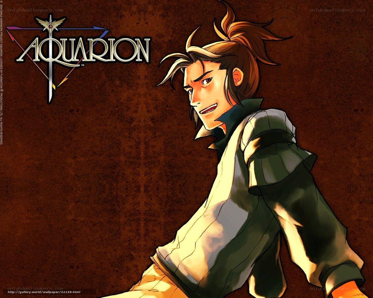 Aquarion anime character wallpaper