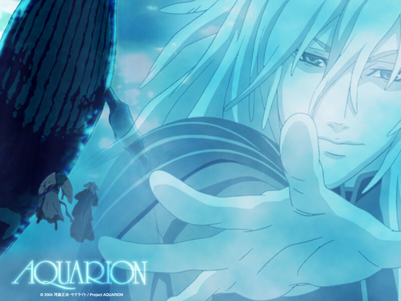 Aquarion anime promotional art
