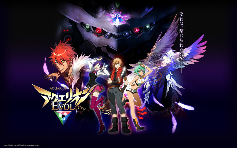 Aquarion Evol characters