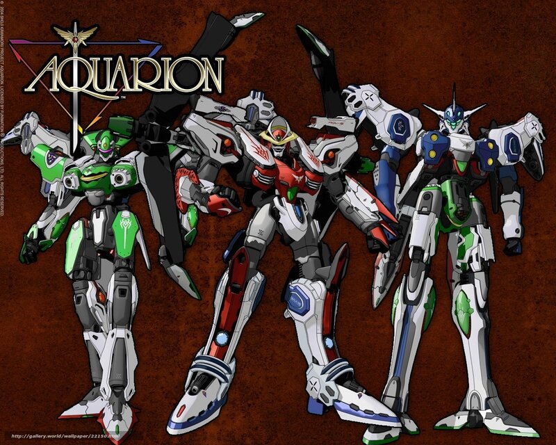 Aquarion mecha group