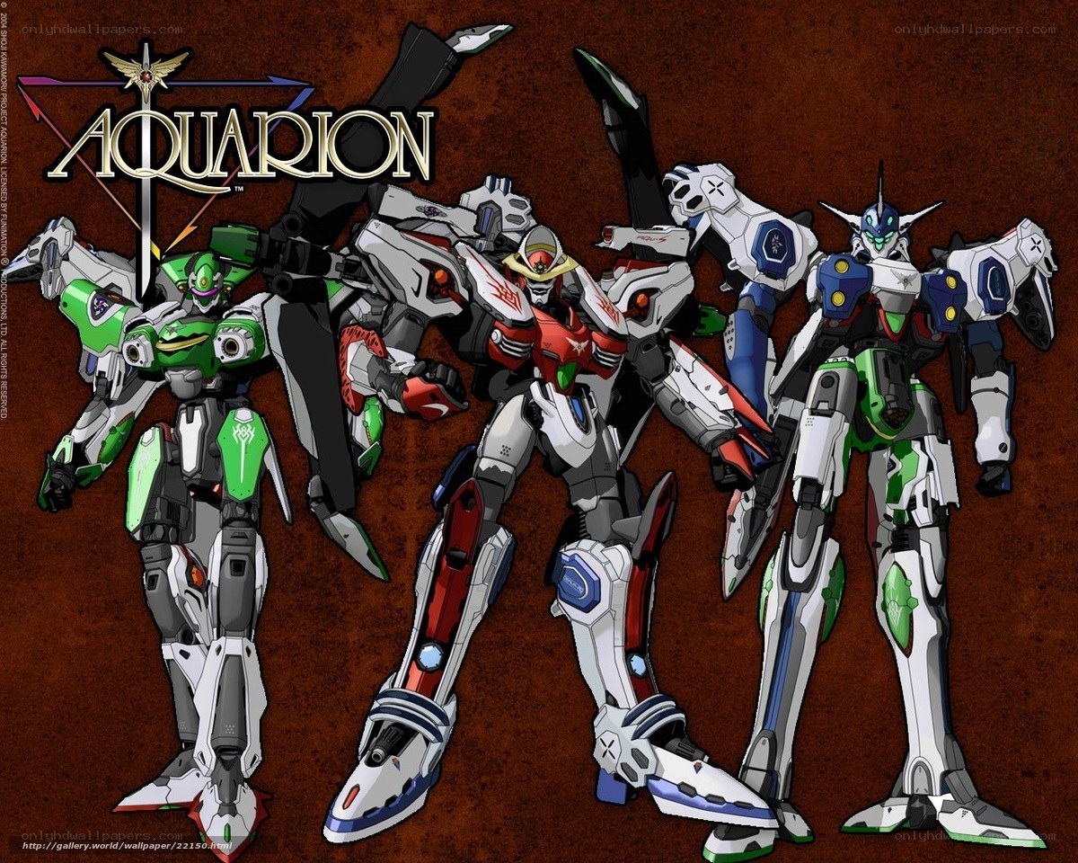 Aquarion mecha group