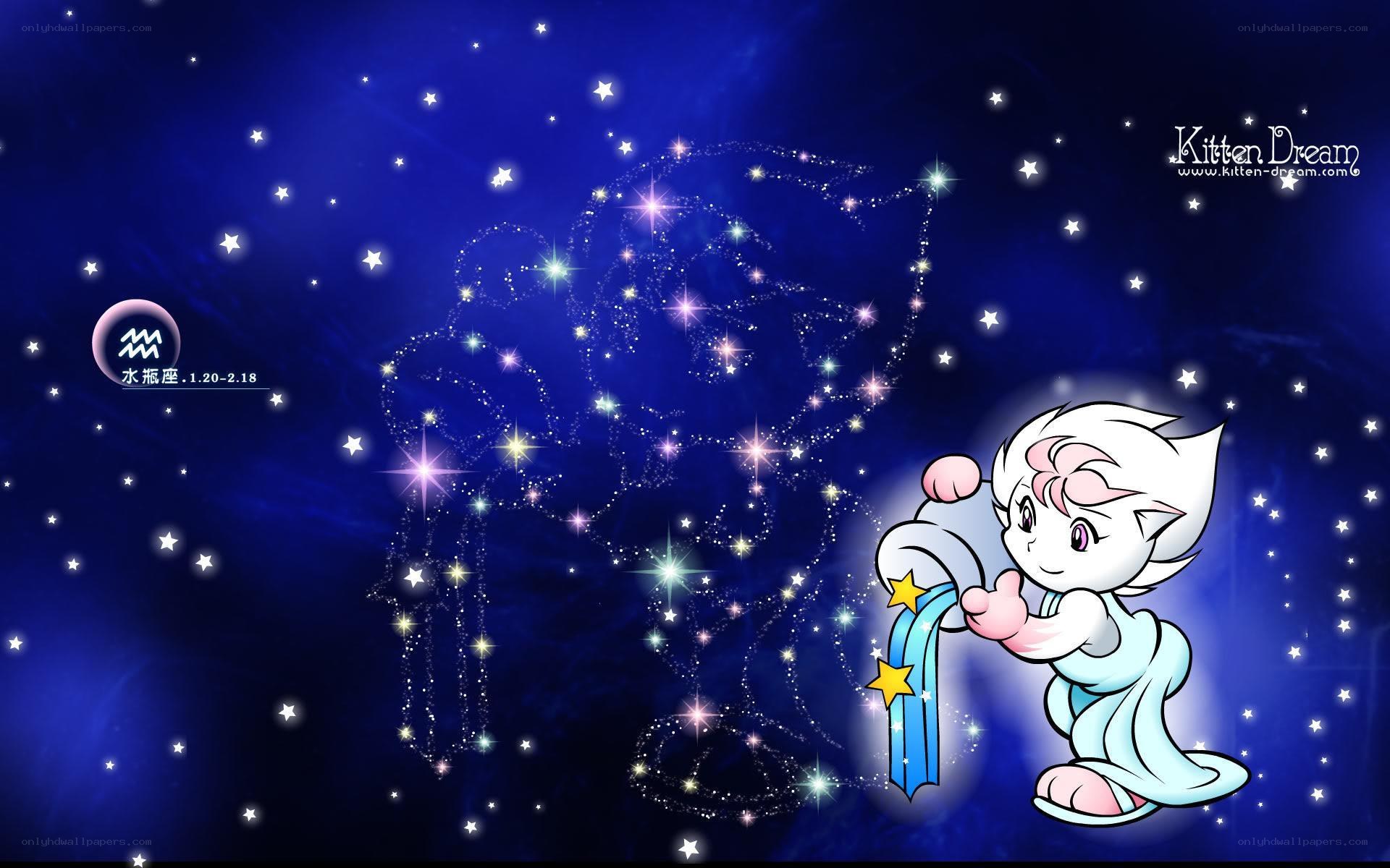 Aquarius zodiac character