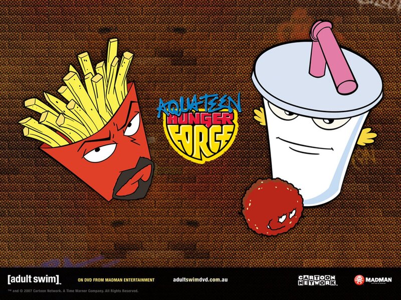 Aquatic Hunger Force characters