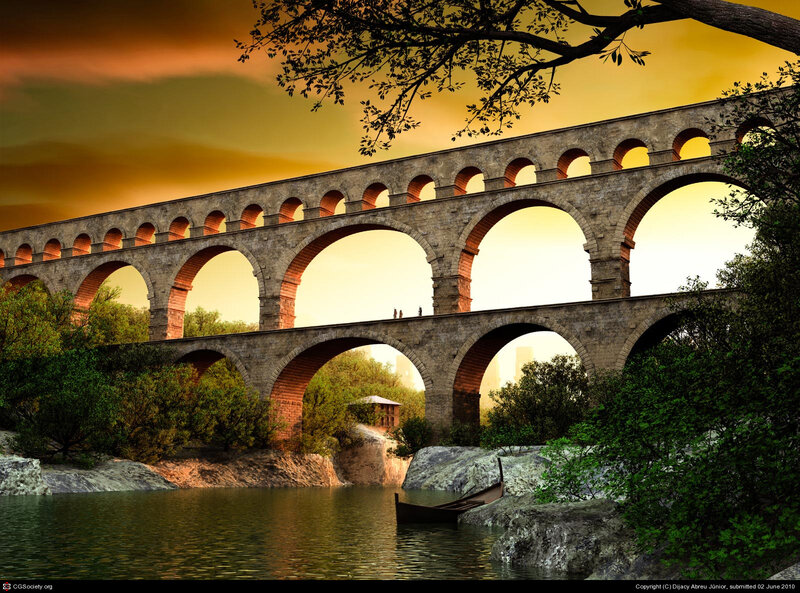 Aqueduct over River