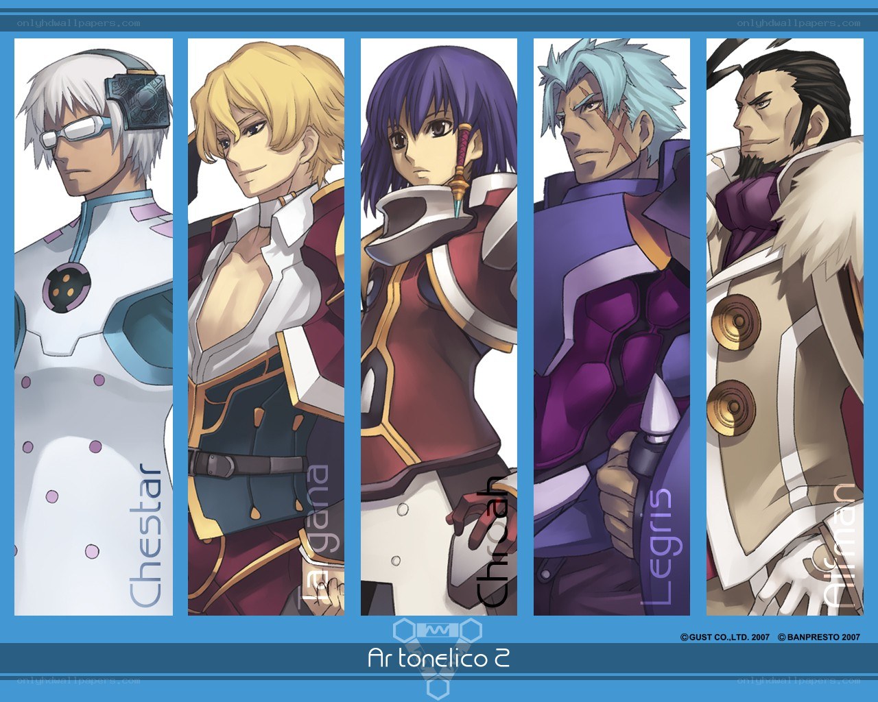 Ar tonelico 2 character lineup