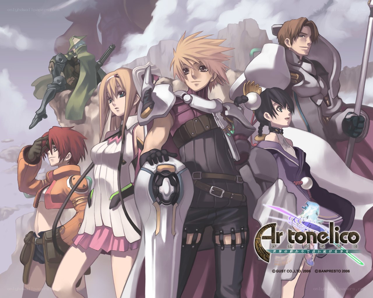 Ar tonelico character art