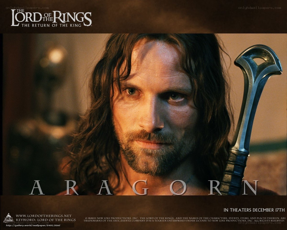 Aragorn from Lord of the Rings