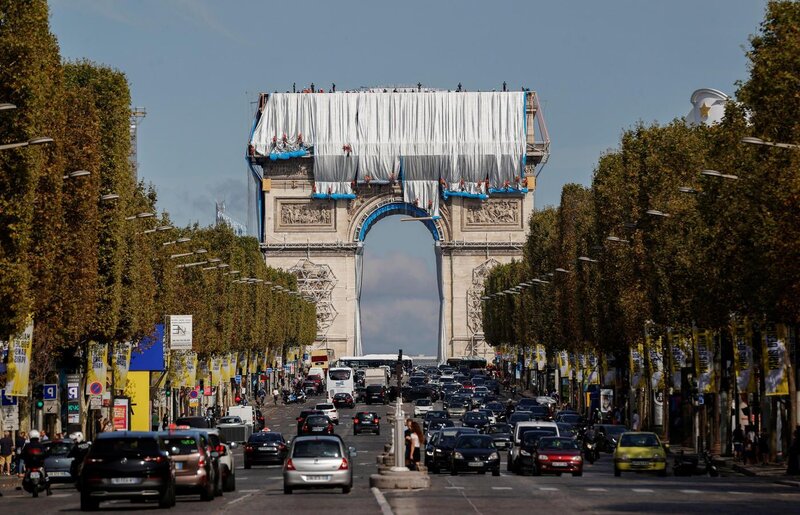 Arc De Triomphe Covered