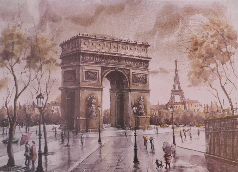 Arc de Triomphe in Paris