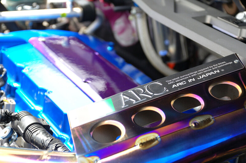 ARC engine component close-up