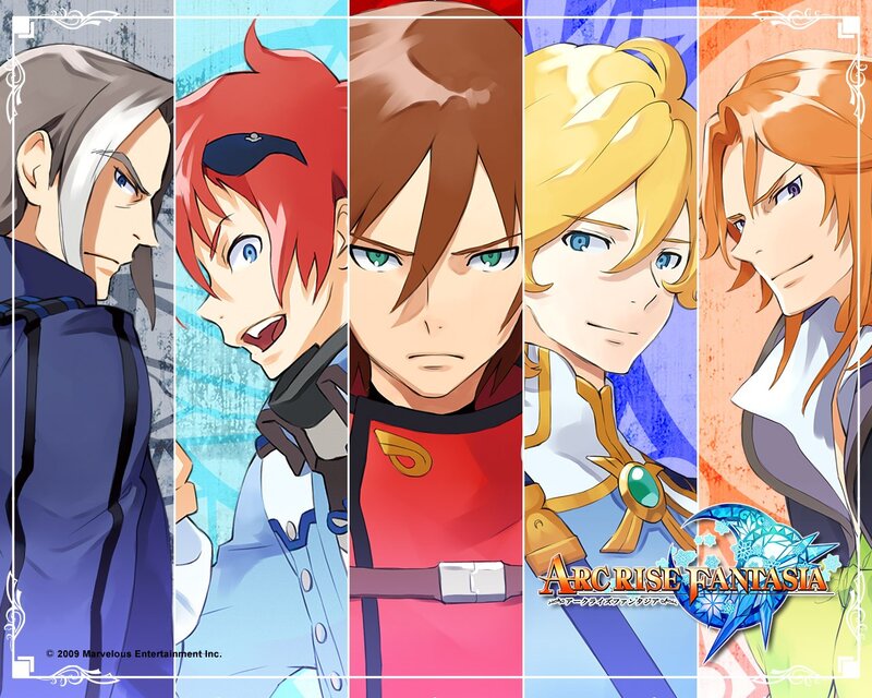 Arc Rise Fantasia characters