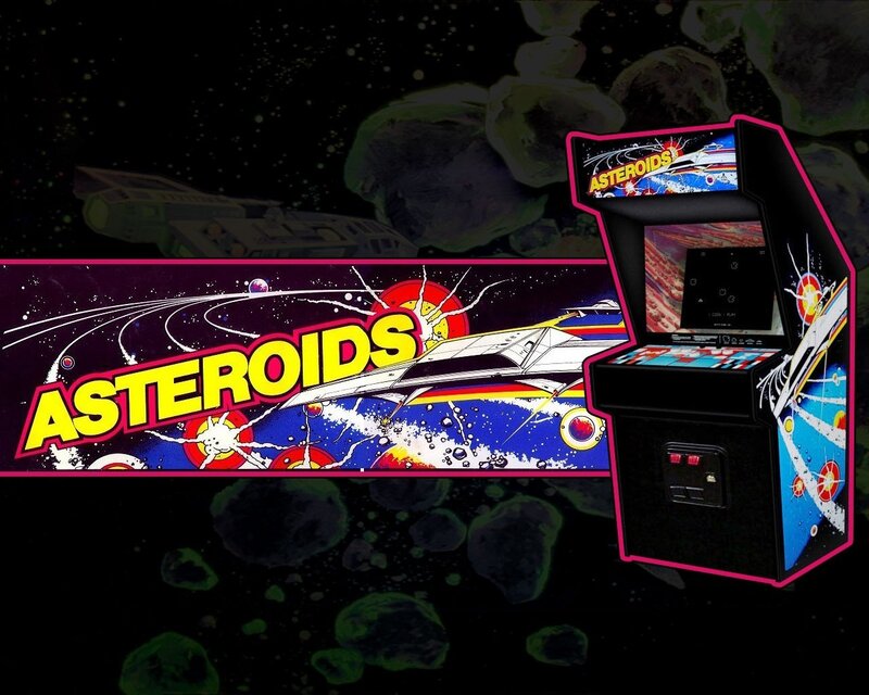 Arcade Game Cabinet — Black