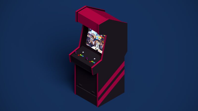 Arcade Game Cabinet