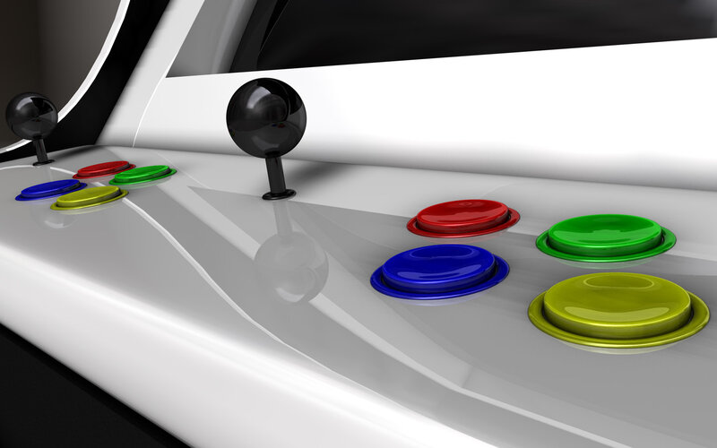 arcade game control panel
