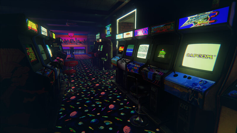 Arcade Game Machines — Black
