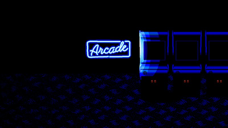 Arcade Game Machines — Blue