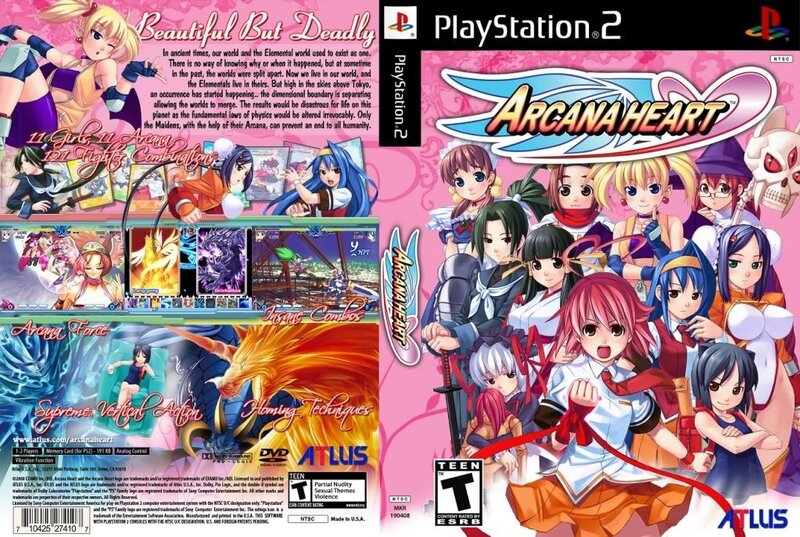 Arcana Heart game cover